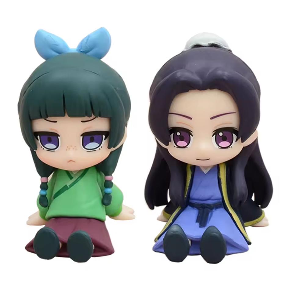 Аниме Дневники аптекаря Фигурка Маомао Экшен Статуя Цзиньси ПВХ Модель Коллекция Мини Милая Фигурка Маомао Кукла Подарок