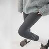 Fleece Lined Thick Sherpa Ribbed Leggings Women Outdoor Wear Winter Slim Fit Plus Size High Waist Cotton Pants