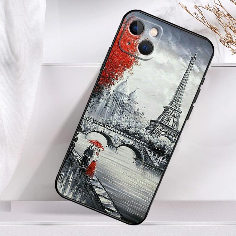 Париж Эйфелева башня Франция Ударопрочный чехол для iPhone 17 Pro Max 11 14 15 16 Plus 12 13 Mini 16e 17 Air Чехол для телефона