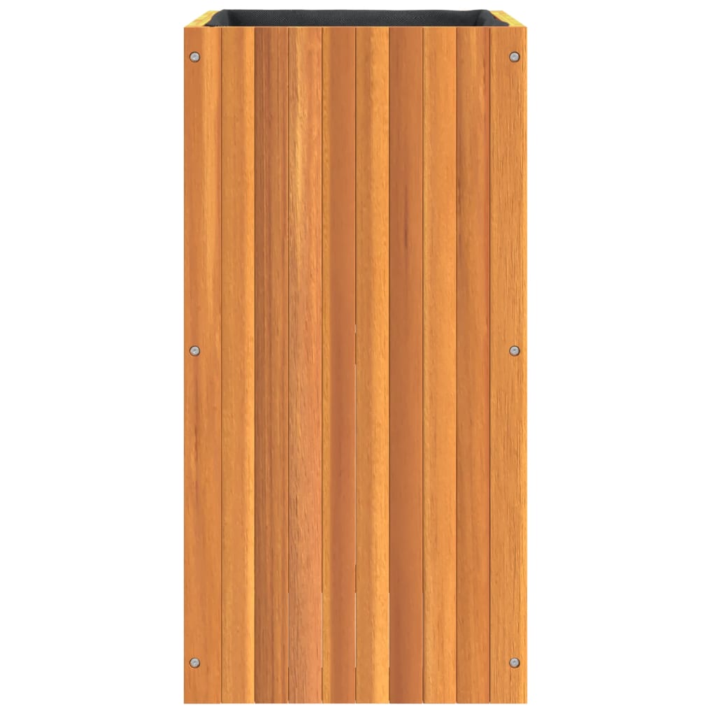 Plant Pot 45x45x90 cm Solid Acacia Wood