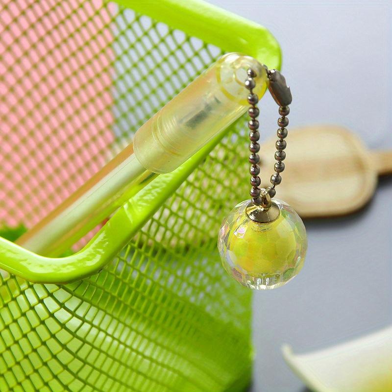 Школьный сезон 10 шт. 0,5 мм креативная вселенная шариковая лампа подвесная ручка высококачественная подвесная гелевая ручка маленькая свежая канцелярская ручка для экзамена черная водяная ручка