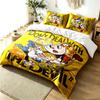 Cuphead 3pc Duvet Cover Set Simple Modern Bedding Set Wrinkle Resistant Soft Fabric All Season Use a perfect gift