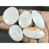 252Cts. Natural White Scolecite Oval Cabochon Loose Gemstone 5 Pcs Lot A-282