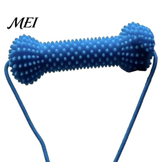 Interactive Dog Chews for Oral Health Rubber Chews, Dental Chew Toy, Dual-Action Canine Prop, Pet Toothbrushing Aid Care Mouth Opener Small