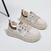 White Shoes for Women New Spring Students Versatile Casual Ins Trendy Shoes Thick Bottom Fashion Sneakers