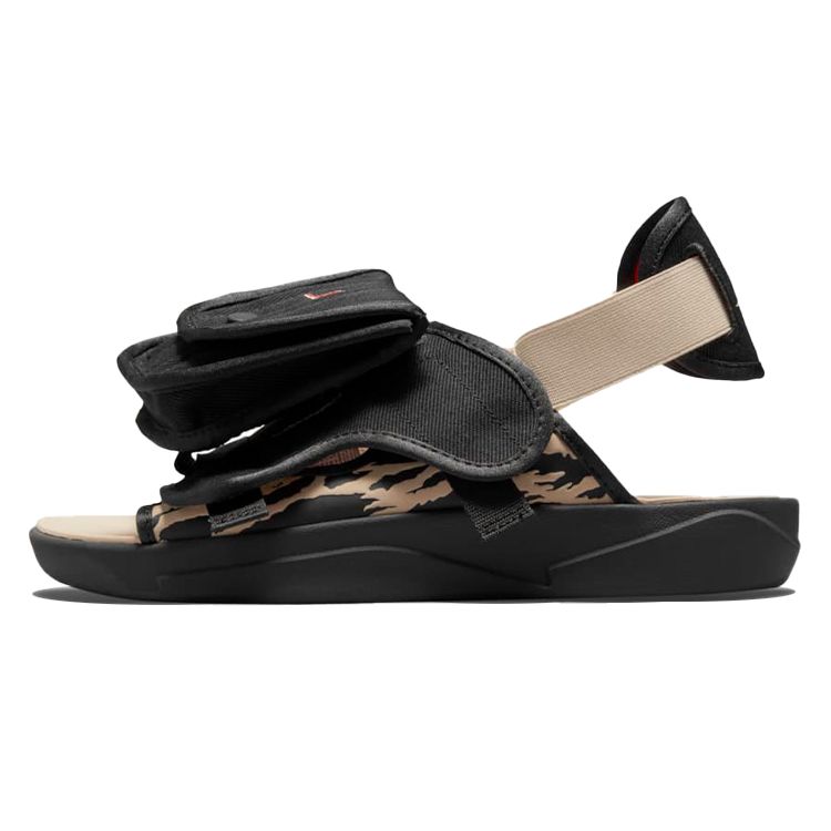 SoleFly x Air Jordan Jordan LS Slide Everglades Мужские кроссовки Черный Спортивный красный Пустынный DO1872-001