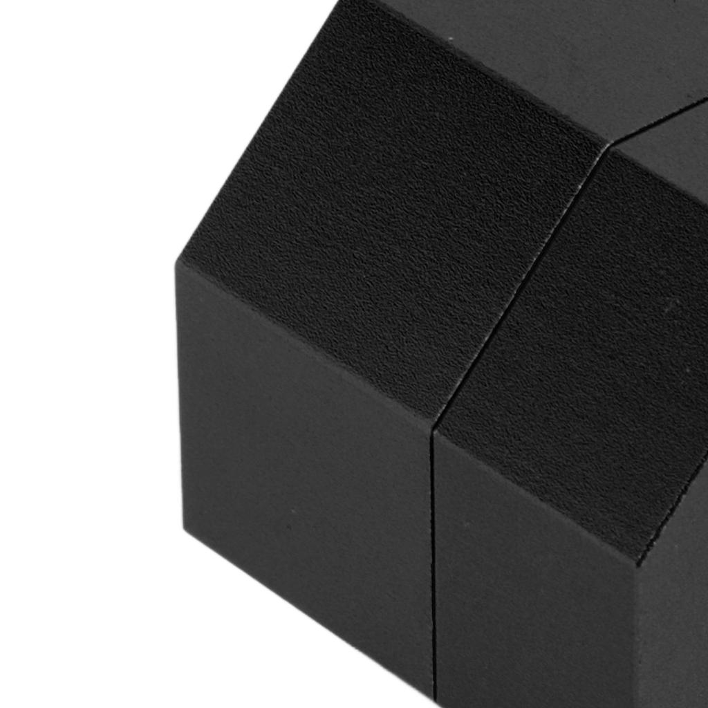 Cue Chalk Box Holder Aluminium Alloy Octagonal   Billiard Chalk Case for Billiards Accessory