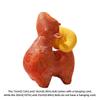 Cute Goat Year Mascot Doll Cartoon Lamb Keyring Adorable Plush Sheep Keychain  Year of Goat