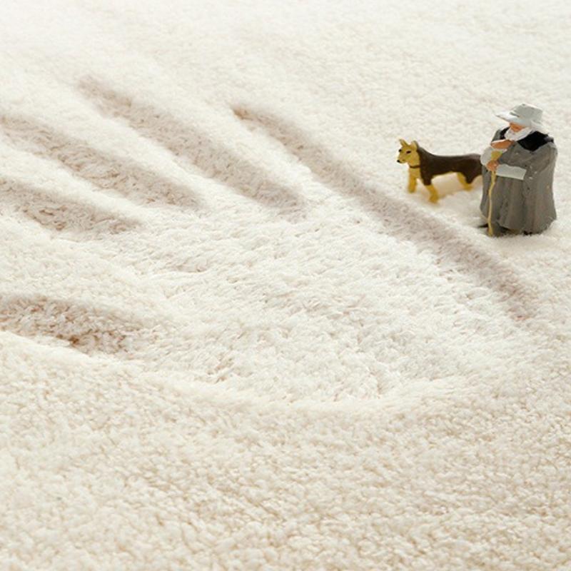 Rainbow Carpet Thickened Imitation Cashmere Cool Bedroom Bedside Blanket Household Dirt-resistant Non-slip Bay Window Mat