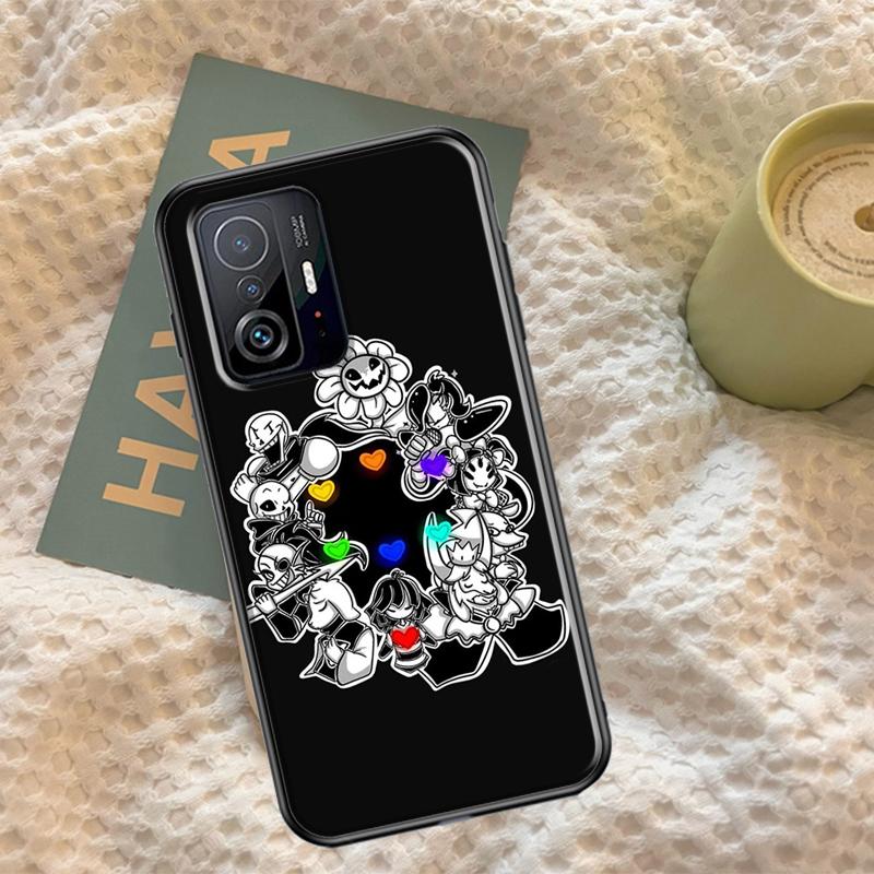 Чехол для телефона Игра Undertale Для POCO X3 X5 F5 Pro F3 M5s C40 X4 F4 GT Чехол Для Xiaomi 11T 12T 13 Pro 12 Lite