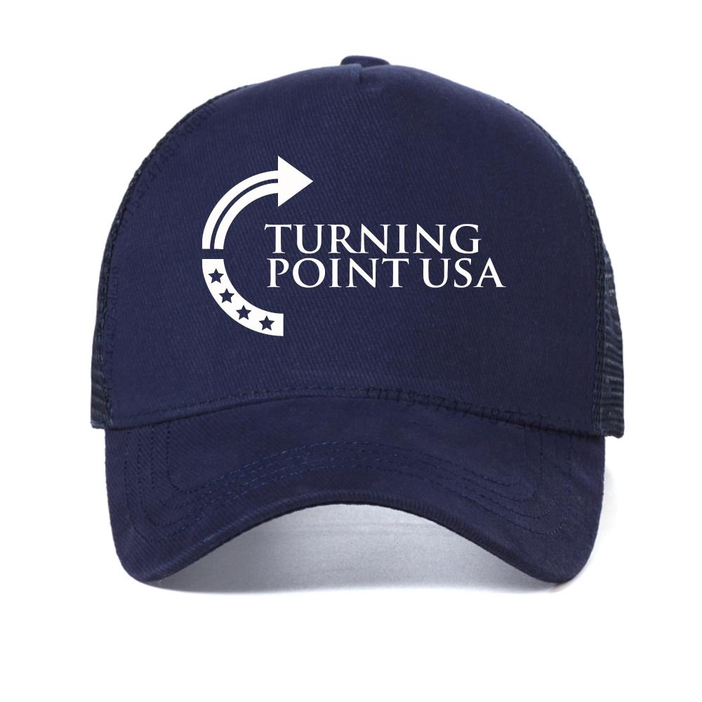 Turning Point USA Чарли Кирк бейсболка Мужская Женская Смешные кепки повседневные регулируемые сетчатые дышащие шляпы летние сетчатые Тракер