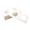 50PCS Coin Holders Stamp Holder Storage Box Storage Case Storage Holders Square Cardboard Box Household Supplies 17.5-40mm