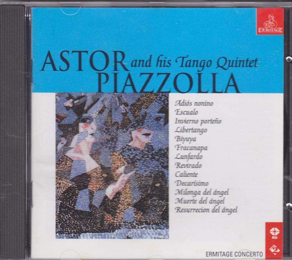 CD ASTOR PIAZZOLLA - And His Tango Quintet ERCCD120072A Non Japan Latin Used