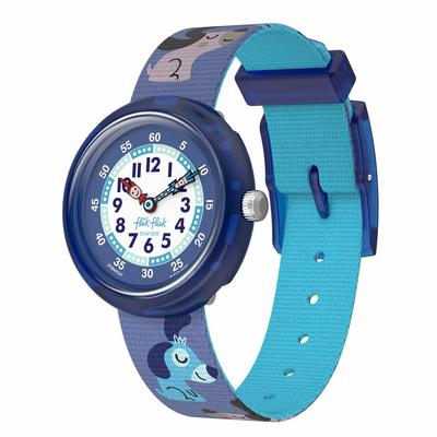 Смотреть Flick Flak CUTIE PUPPY FBNP237 Boys Blue [Swatch]