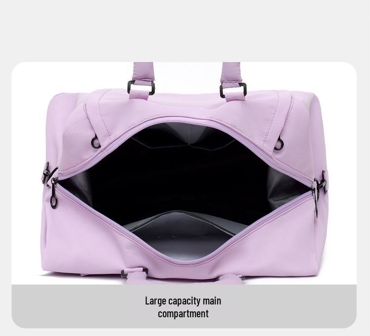 Spacious Lightweight Travel Bag - Unisex Handheld Crossbody, Business Trip Gym Bag, Expandable Carry-on Luggage.