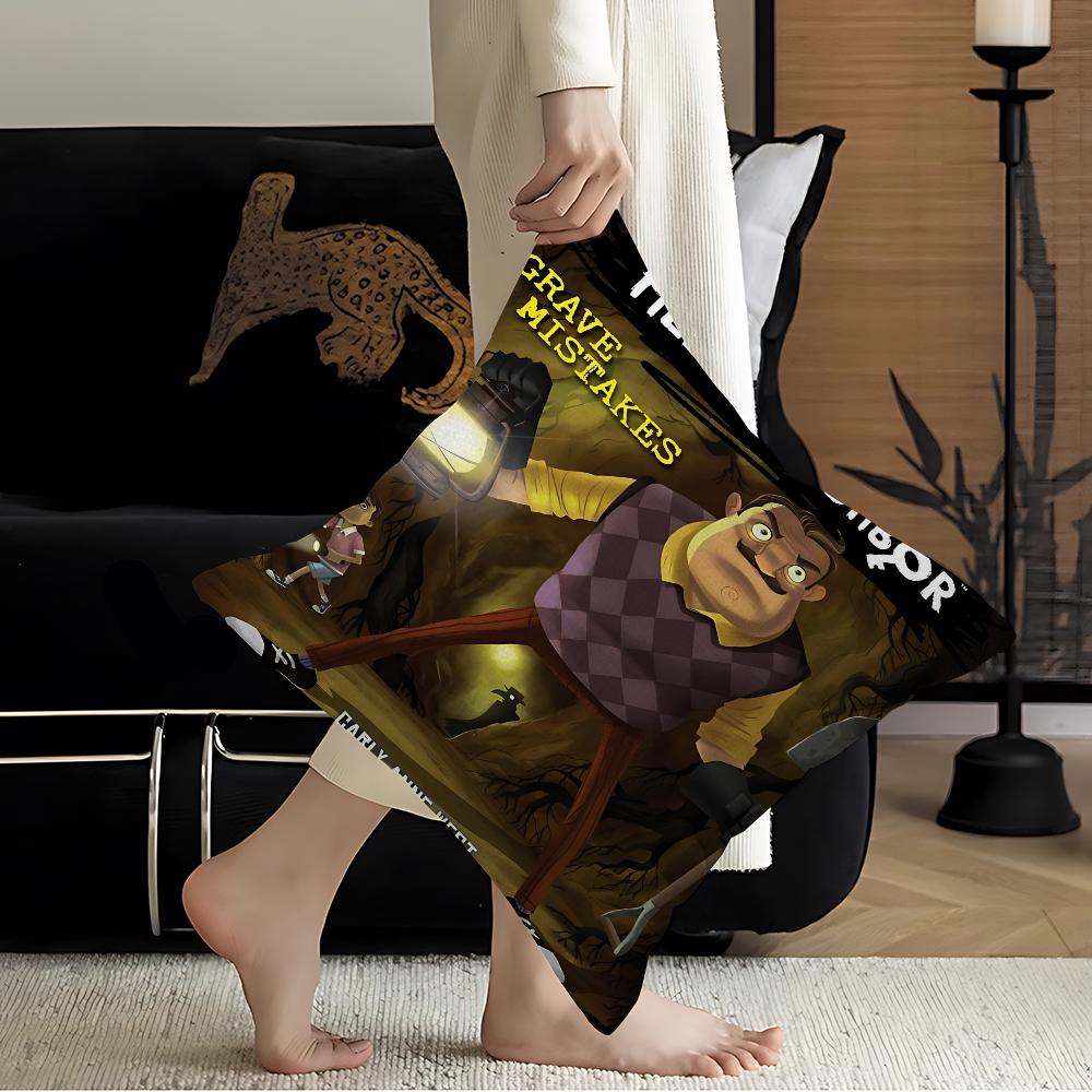 Game HELLO N-NEIGHBOR Pillow Gift Home Office Decoration Pillow Bedroom Sofa Car Cushion CoverPillow Case