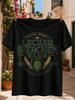 Lecker Bierchen Club Est 2024 Green Gold Graphic Weathered Vintage Typography And Style Details  Unisex All Tshirt