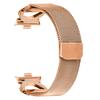 For Xiaomi Smart Band 8 Pro Watch Band Milanese Metal Strap Rhinestone Decor