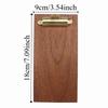 Universal Menu Display Stand Durable Memo Menu Clip Wooden Menu Holder  Party Wedding Decorations