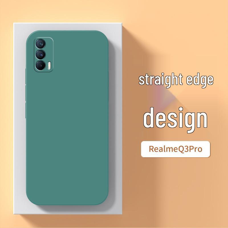 Защитный чехол для телефона Realme Q3 Pro с полным покрытием RMX2205 - Совместим с Oppo, Ударопрочный.