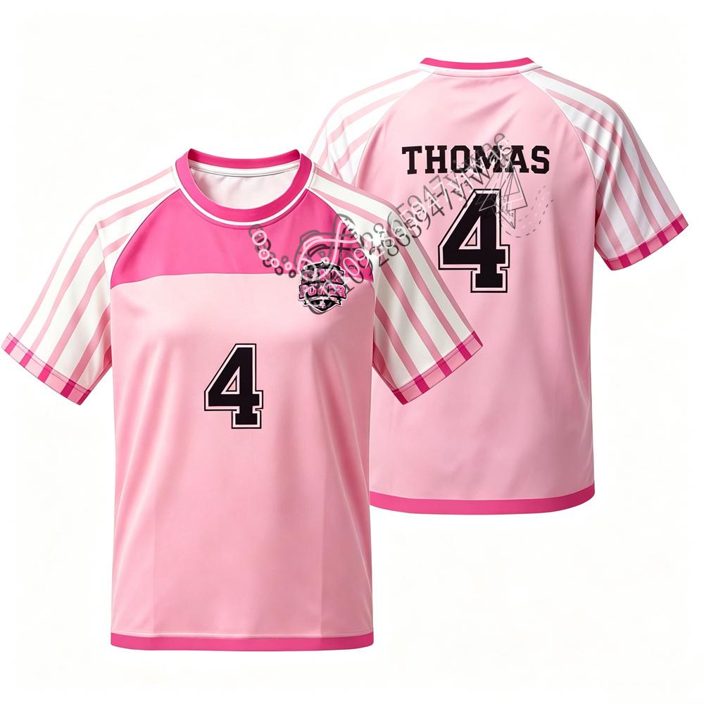 2026 Thailand DMD Sport Day High School Vibes Jersey Keng Napat Streetwear Top Green Pink Unisex Tee Summer Men Women T-shirt
