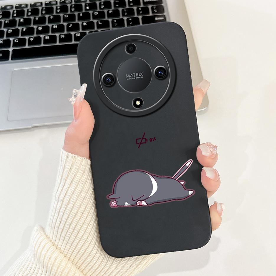 Чехол для Honor X9b Magic6 Lite ALI-NX3 Милая мультяшная обложка с пандой Ударопрочный чехол для телефона для Honor Magic 6 Lite HonorX9b Мягкий чехол