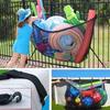 1pc Outdoor Swimming Pool Large Capacity Storage Mesh Bag Beach Inflatable Toy Swimming Pool Hanging Storage Bag Toy Storage Bag