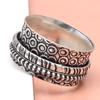 Silver Spinner Ring For Women Four Spinner Ring Fidget Silver Jewelry Ring"10"