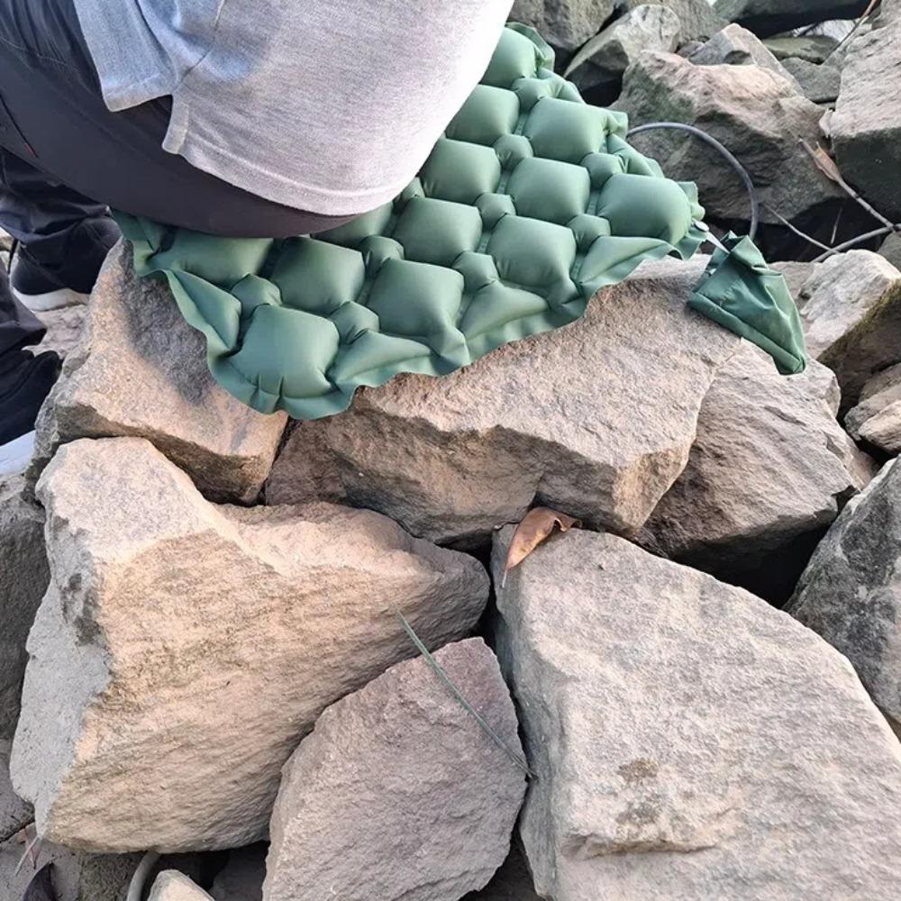 Moisture and Water Resistant Air Sitting Pad Lightweight Chair Cushion Portable Seat Pads  Camping