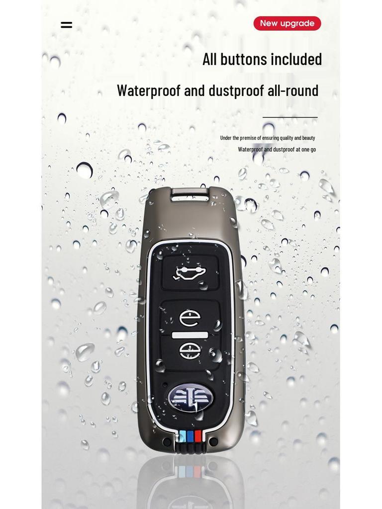 FAW Senya R7/R9 B90 Key Case & Besturn B50 Protective Metal Shell for Men and Women