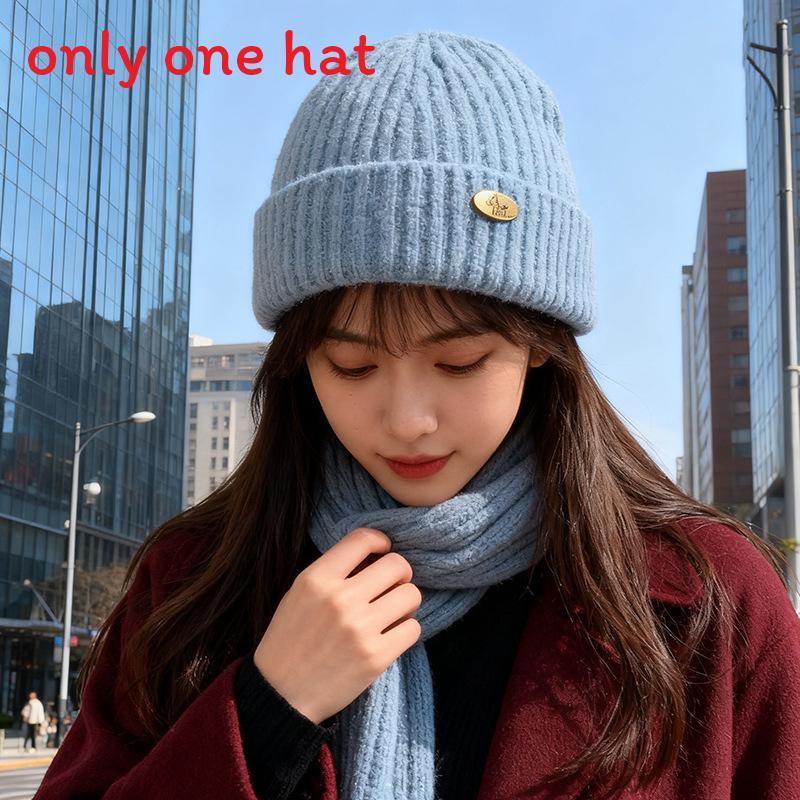 Acrylic Knit Beanie For Men Women Fall Winter Cozy Cold Weather Headwear