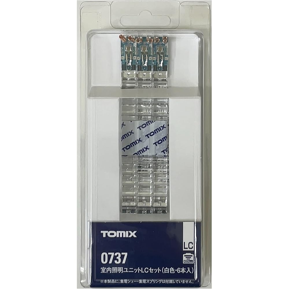 Tomytec Модель железной дороги Масштаб N Блок внутреннего освещения LC Белый (6 шт.) 0737 Модели поездов и аксессуары