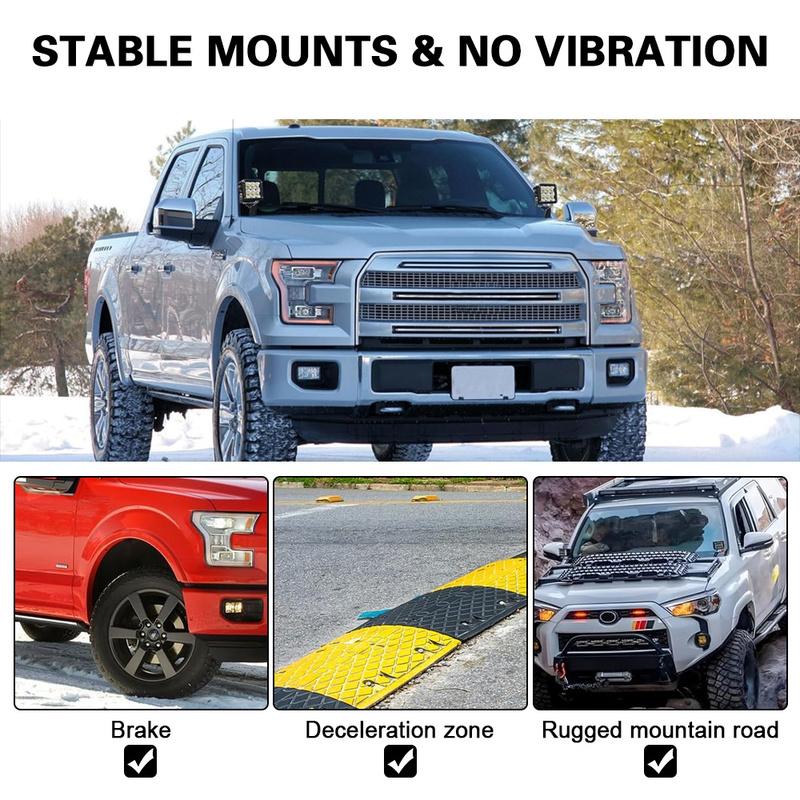 Для Ford F150 2004-2014 Петля капота Светодиодный кронштейн для установки на водосток Кронштейн для рабочего света для Svt Ratpor 2010-2014