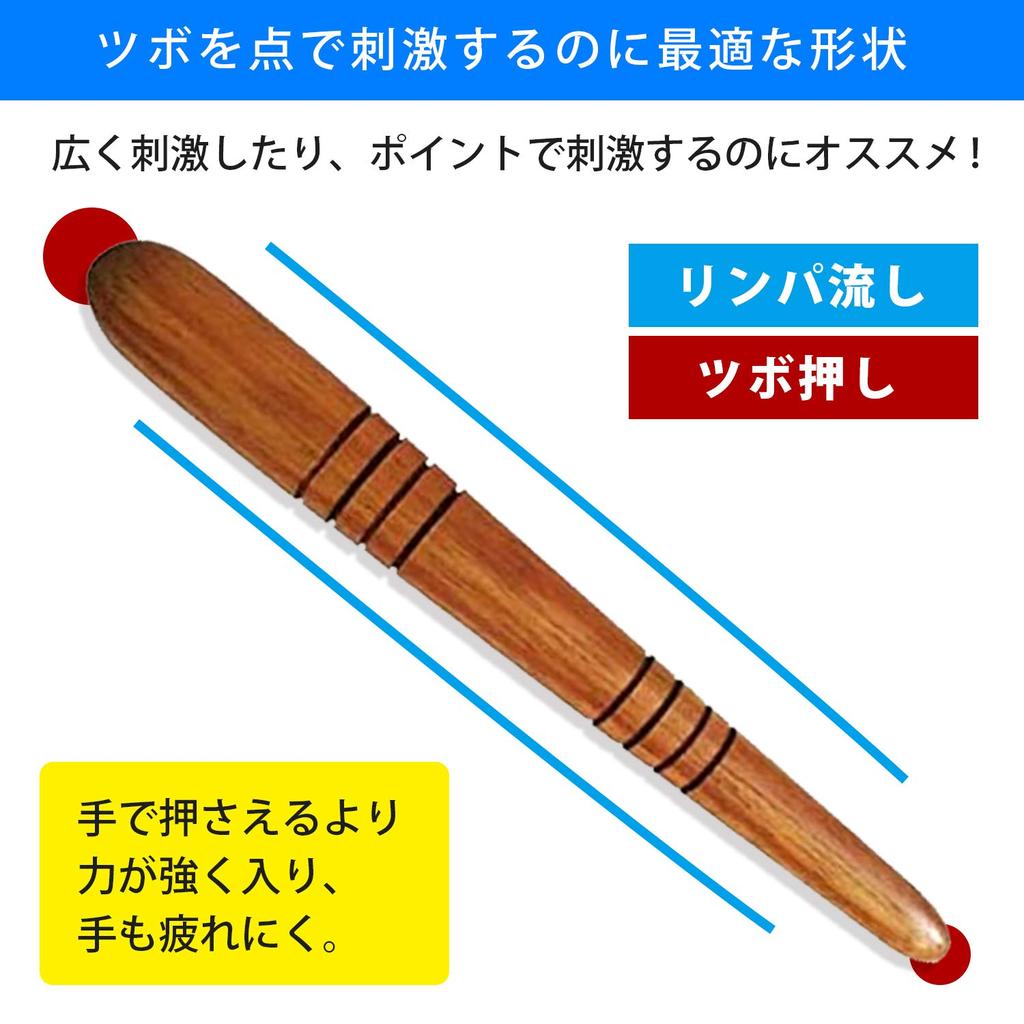 Cocorave Massage Set of Pressure Point Massage Sticks for and Calves Sticks, 2, Feet, Shoulders,