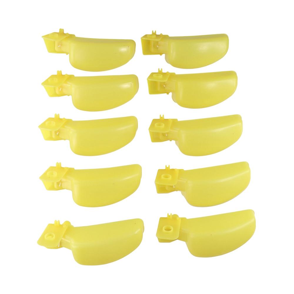 12Pcs Automatic Bird Waterer Feeder Plastic Drinking Cup Bowl Quail Drinking Bowl  Quail
