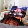 3D Print supernatural Blanket Soft Sofa Cover Throw Blanket Fleece Tapestry Lightweight Warm Bed Blankets for Bedroom Couch