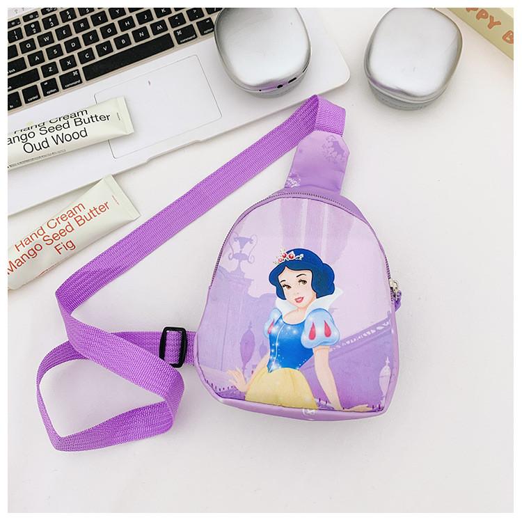 Shoulder Princess Printed Crossbody Chest Bag Children Gifts Outdoor