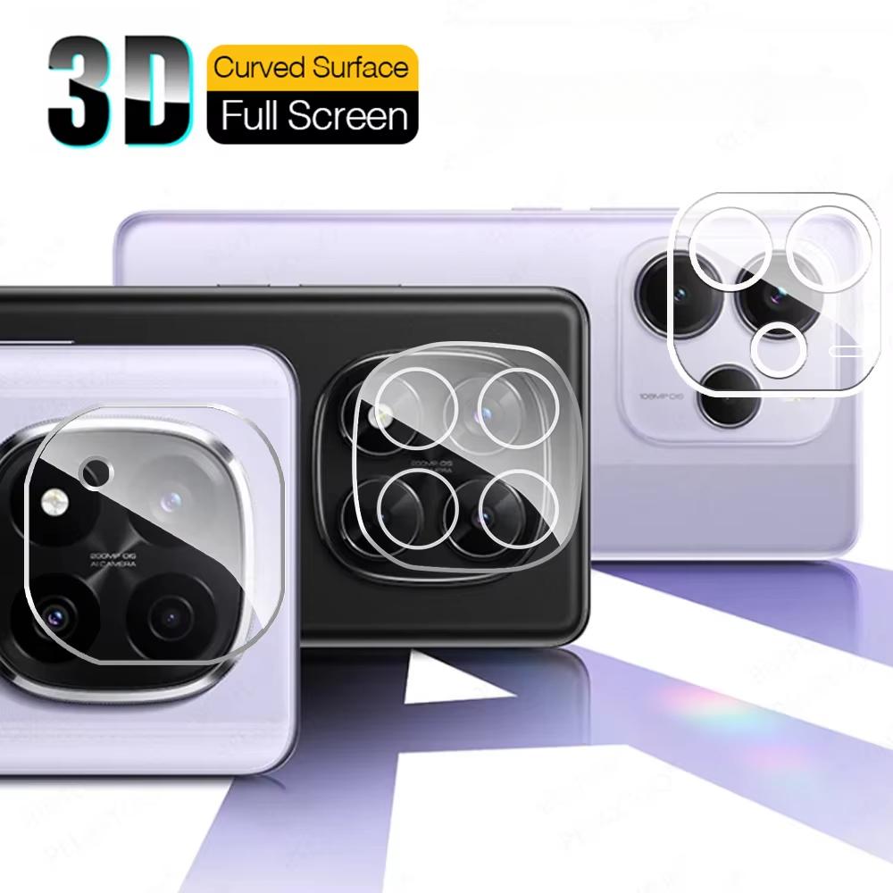 2 комплекта 3D закаленного стекла для камеры Xiaomi Redmi Note 14 Pro+ Pro 5G 13 4G 12 12S 11S 11 10S 10 9T 8 2021 HD защитная пленка для объектива