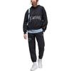 Jordan Флисовые трикотажные спортивные брюки с манжетами и принтом Brooklyn Letter, женские брюки, черные FN5441010