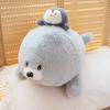 Lion Sea Cuter Animal Dolls With Penguin Design On Top Of The Head For Gift Kids