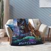 2025 Avatar 3 Movie Knitted Blanket   Fuzzy Throw Blanket Bed Sofa Personalised Soft Warm Bedsprea