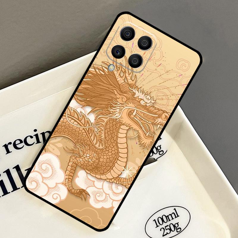 Китайский Дракон Чехол Для Samsung Galaxy M14 M34 M54 M56 M16 M36 M13 M15 M35 M55 M11 M31 M53 M51 M12 M32 M52