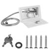 RV External Exterior Shower for Boat Marine Camper Motorhome Caravan with Lock RV Shower Box Kit Camper Accessories