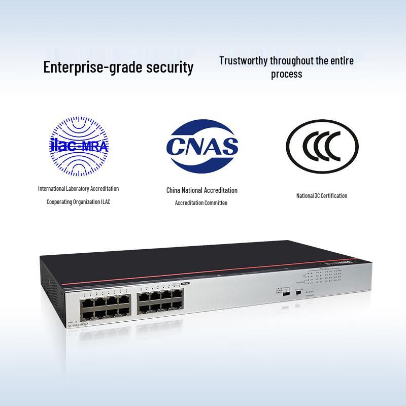Huawei Smart-Selected 16-Port Gigabit PoE Switch
