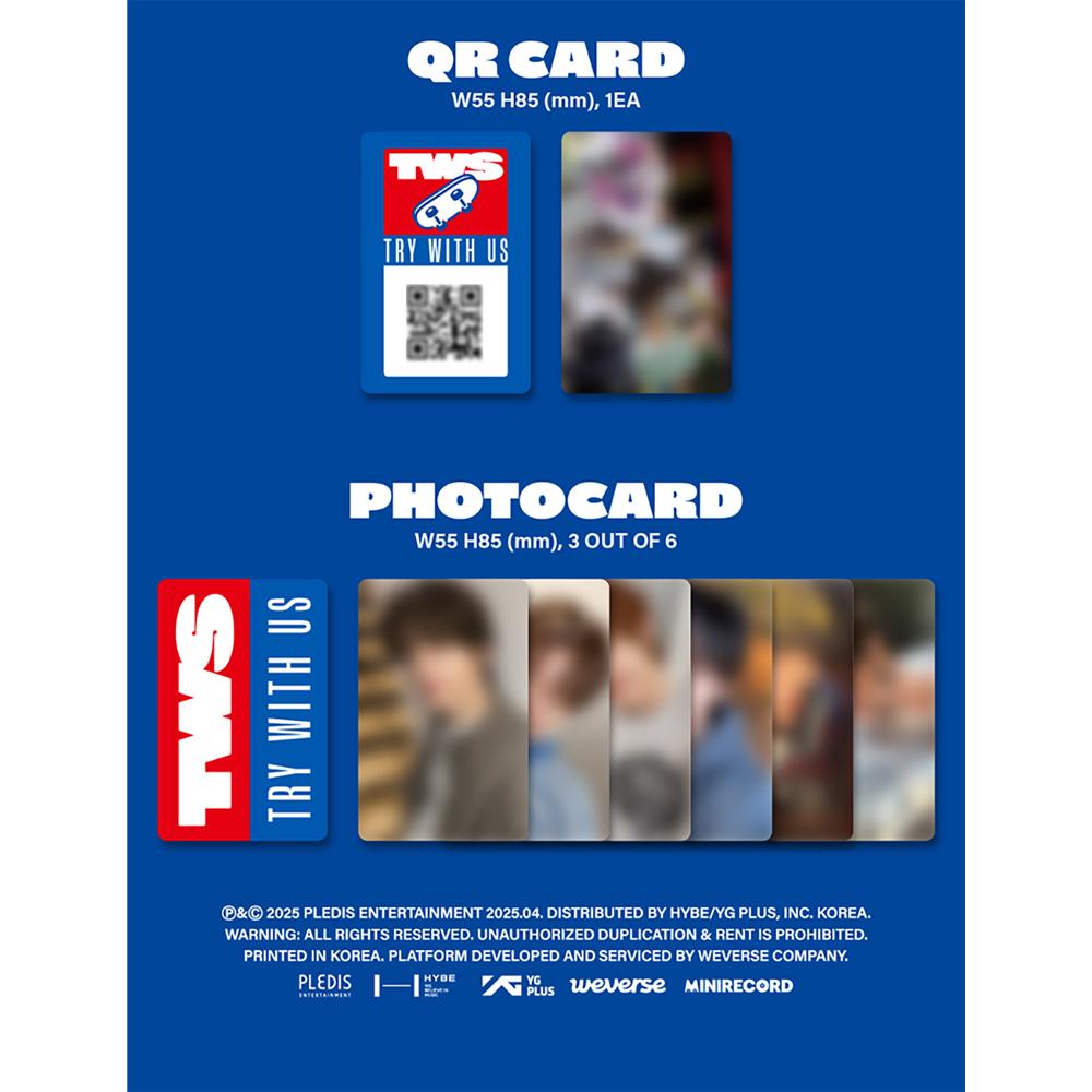 TWS ПОПРОБУЙТЕ С НАМИ (Альбомы Weverse Вер.)