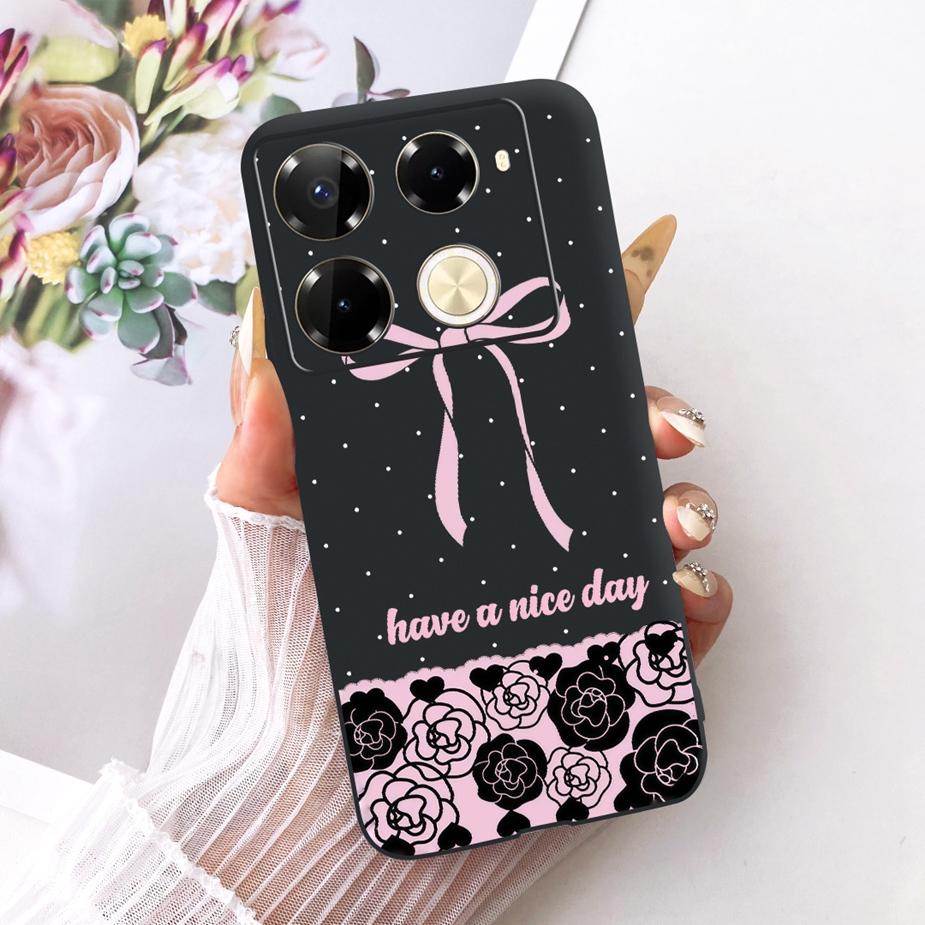 For Infinix Note 40 40X 5G Case X6852 New Butterfly Painted Cover Soft Silicone Case For Infinix Note 40 Pro Plus Note40 X Shell