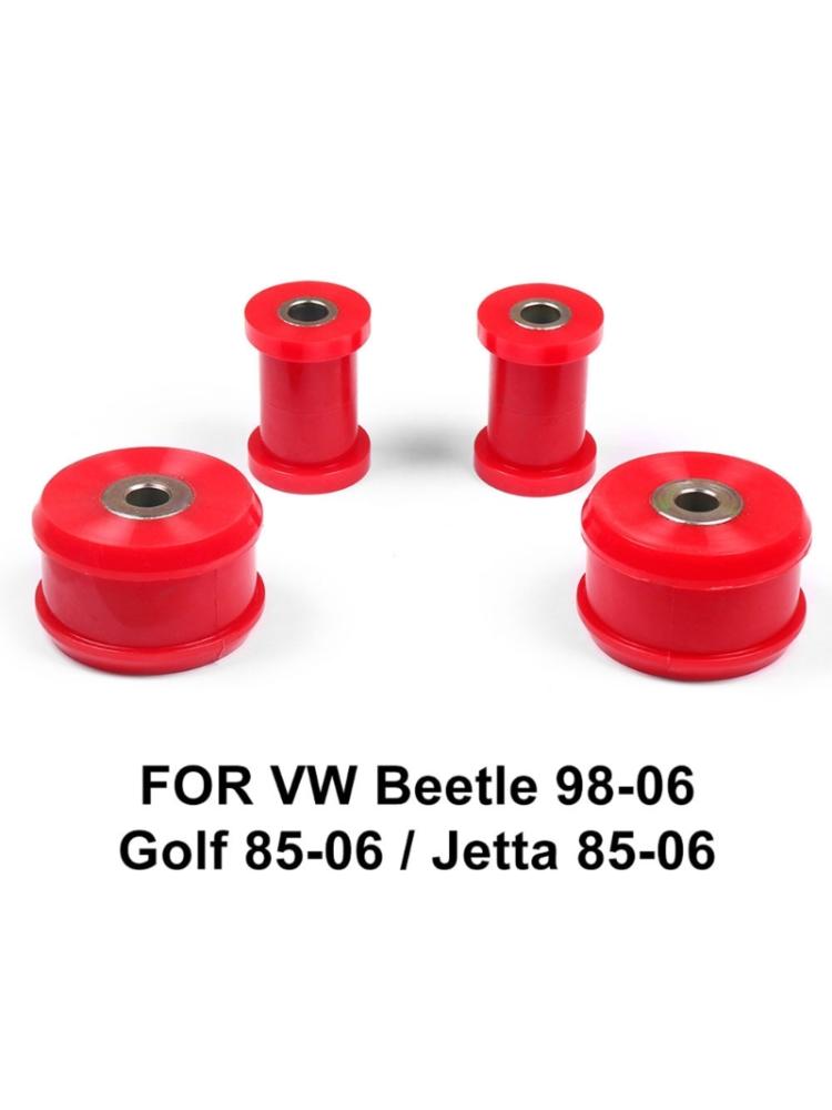 Комплект втулок переднего нижнего рычага автомобиля 22-202, совместимый для Golf MK2 MK3 MK4, полиуретановые автомобильные аксессуары, 4 шт.