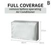 Уличный кондиционер, внешний блок, защитный чехол, всеобъемлющая защита от пыли, дождя, снега и солнца, чехол для кондиционера