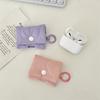 With Buckle Earphone Bag Soft Cloth Mini Earphone Pouch New Earphone Case  for AirPods