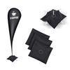 Pack of 3 Reusable Flag Sand Bags for Swooper Feathered Flags Waterproof Design Flag Poles Base Weights for Stability